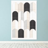 Measured Silence キャンバスプリント (インサイチュ (ウッドフロア))