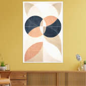 Measured Stillness キャンバスプリント (インサイチュ (リビング))