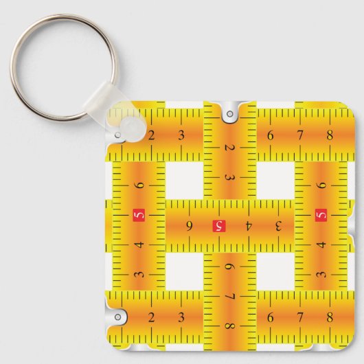Measuring Tapes Keychain キーホルダー (正面)