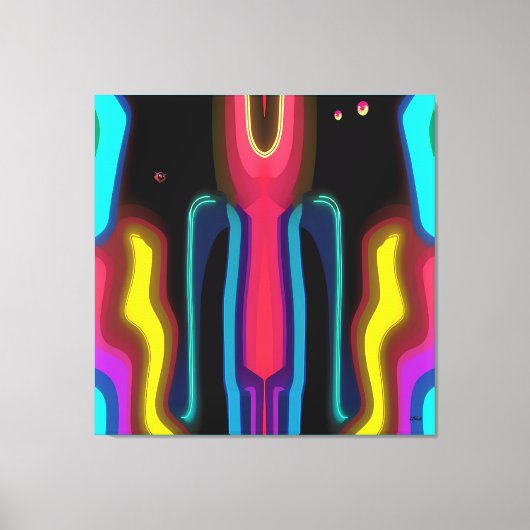 Measuring the Difference Between Doing and Saying キャンバスプリント (正面)