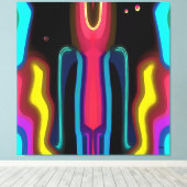 Measuring the Difference Between Doing and Saying キャンバスプリント (インサイチュ (ウッドフロア))