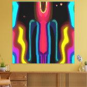 Measuring the Difference Between Doing and Saying キャンバスプリント (インサイチュ (リビング))