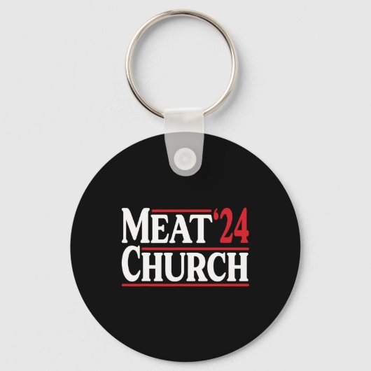 Meat Church 24 Bbq  キーホルダー (正面)