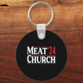 Meat Church 24 Bbq  キーホルダー (正面)
