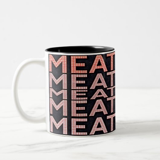 Meat Eater  ツートーンマグカップ (左)