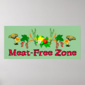 Meat-Free Zone ポスター (正面)