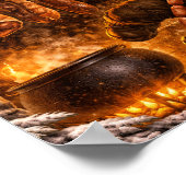 Meat Hook Icelandic Yule Lad ポスター (角)