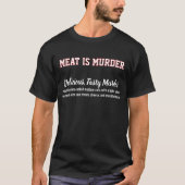 Meat is Murder Tシャツ (正面)