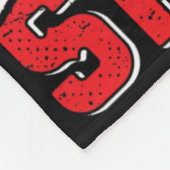 Meat Lover Real Men Smell Like Smoke Funny Men  フリースブランケット (角)