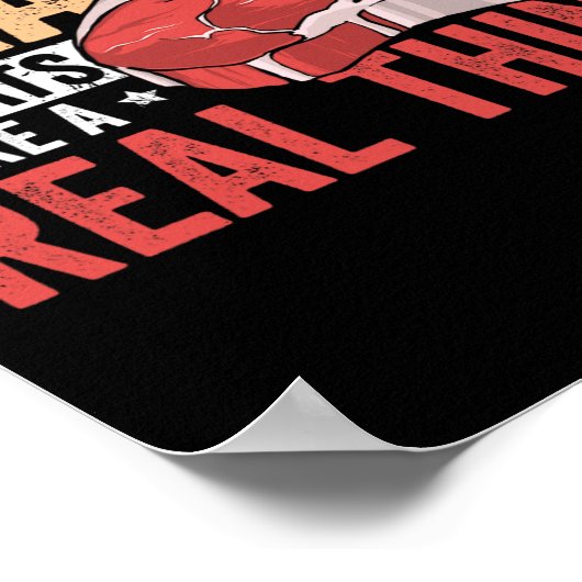 Meat Sweats Are A Real Thing Bbq Enthusiast  ポスター (角)