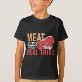 Meat Sweats Are A Real Thing Bbq Enthusiast  Tシャツ (正面)