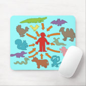 Meatatarianの食物連鎖 マウスパッド (マウス)