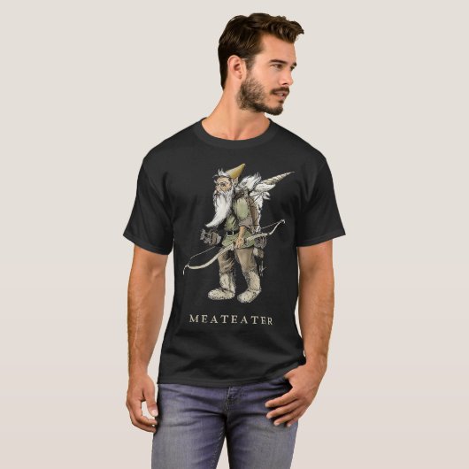 Meateater Gnome Packing Out A Unicorn  Tシャツ (正面フル)