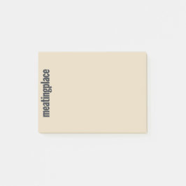 Meatingplaceのロゴのポスト・イット ポストイット