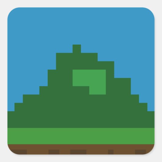 Meator Folidsステッカー スクエアシール (正面)