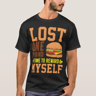 Meaty Burger Food Lovers Food Lifestyle Gifts Idea Tシャツ