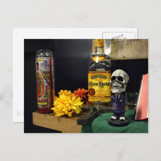 MECAの2008年の死んだフェスティバル ポストカード (正面/裏面)