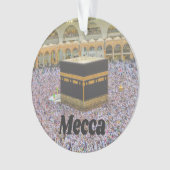 Mecca Saudi Arabiaイスラム教で最も神聖な都市、カアバ オーナメント (正面)
