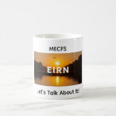 MECFS Let's Talk About It! コーヒーマグカップ (中央)