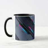 Mecha Fuel Cell | Personalized Gamer Coffee Mug マグカップ (左)