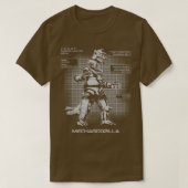 MECHAGOZILLA KAIJUファイル Tシャツ (デザイン正面)