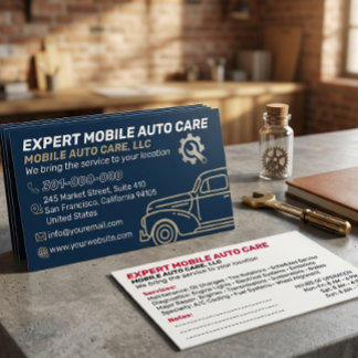 Mechani Service Auto Repair & Car AC Specialist   名刺