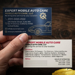 Mechani Service Auto Repair & Car AC Specialist 12 名刺