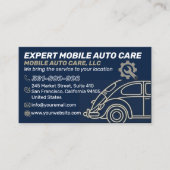 Mechani Service Auto Repair & Car AC Specialist  2 名刺 (正面)