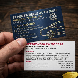 Mechani Service Auto Repair & Car AC Specialist  5 名刺