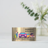 Mechanic Auto Repair Shop 名刺 (スタンド正面)