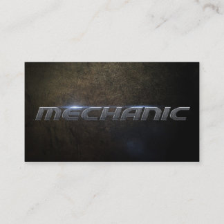Mechanic Business card 名刺