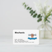 mechanic services editable   business card 名刺 (スタンド正面)