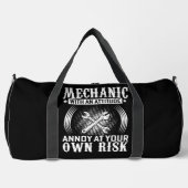 Mechanic With An Attitude ダッフルバッグ (正面)