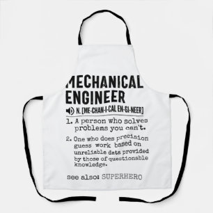 Mechanicalエンジニア辞書定義 エプロン
