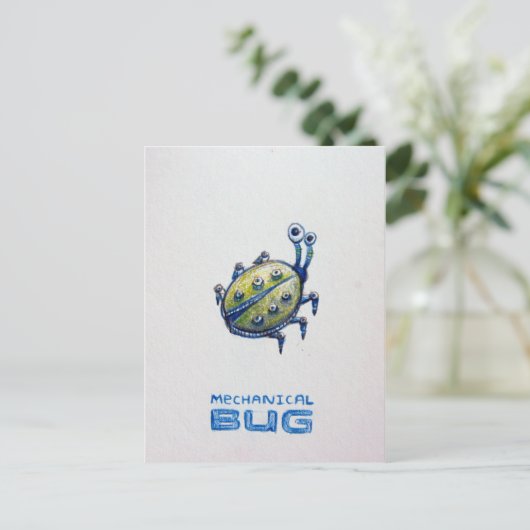Mechanical Bugポストカード ポストカード (スタンド正面)