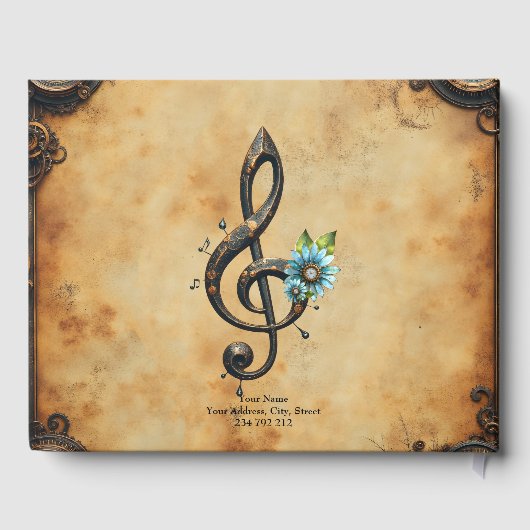 Mechanical clef ゲストブック (裏面)