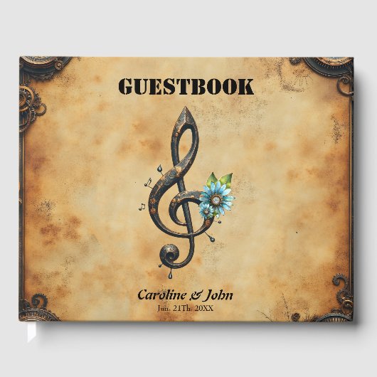 Mechanical  clef ゲストブック (正面)