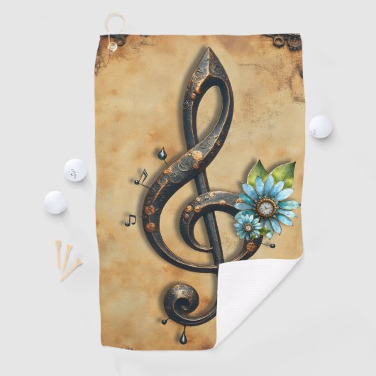 Mechanical  clef  ゴルフタオル (インサイチュ)