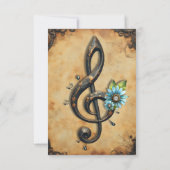 Mechanical  clef  サンキューカード (裏面)