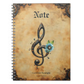 Mechanical  clef ノートブック (正面)