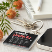 Mechanical ENGINEER キーホルダー (正面右)
