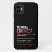 Mechanical ENGINEER Case-Mate iPhoneケース (裏面)