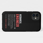 Mechanical ENGINEER Case-Mate iPhoneケース (裏面(横))