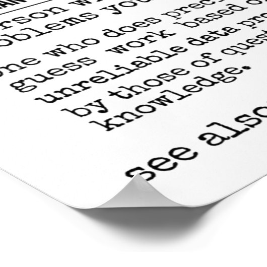 Mechanical Engineer Dictionary Definition ポスター (角)