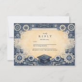 Mechanical Engineer Graduation 出欠カード (正面)