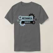 Mechanical Engineer Pinion Wizard Graduation Skill Tシャツ (デザイン正面)