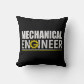 Mechanical Engineering Funny Engineer クッション (正面)