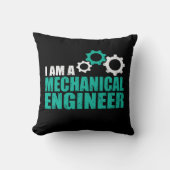 Mechanical Engineering Funny Engineer クッション (正面)