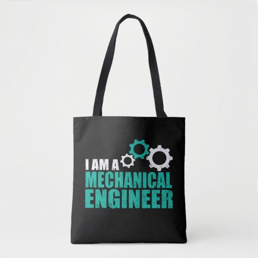 Mechanical Engineering Funny Engineer トートバッグ (正面)