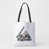 Mechanical Engineering Funny Engineer トートバッグ (正面)